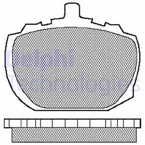 Brake Pad Set, disc brake (LP48)