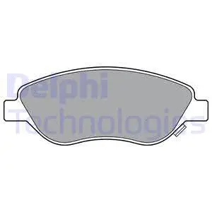 Brake Pad Set, disc brake (LP3360)