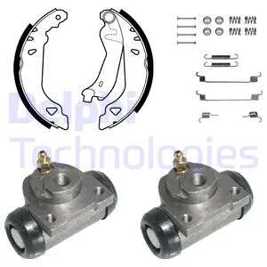 Brake Shoe Set (KP881)