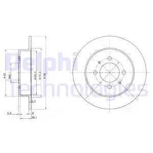 Brake Disc (BG3125)