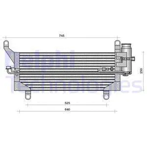 Condenser, air conditioning (TSP0225114)