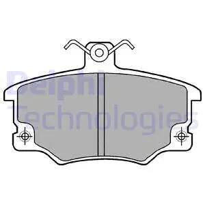 Brake Pad Set, disc brake (LP459)