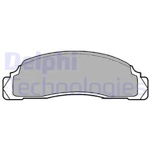 Brake Pad Set, disc brake (LP110)