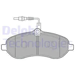 Brake Pad Set, disc brake (LP1995)