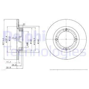 Brake Disc (BG2580)