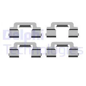Accessory Kit, disc brake pad (LX0597)
