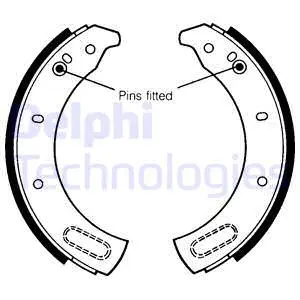 Brake Shoe Set (LS1148)
