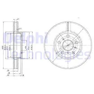 Brake Disc (BG2450)