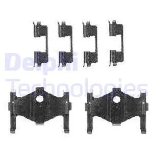 Accessory Kit, disc brake pad (LX0471)