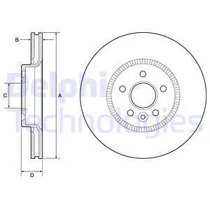 Brake Disc (BG9184C)