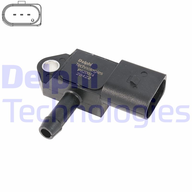 Sensor, intake manifold pressure (PS20074-12B1)
