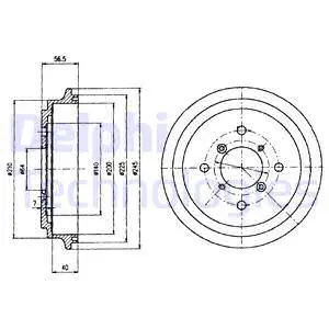 Brake Drum (BF450)