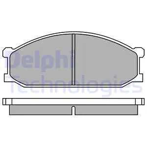 Brake Pad Set, disc brake (LP280)