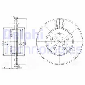Brake Disc (BG3537)