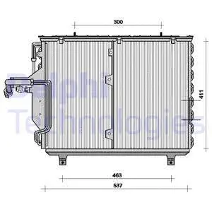Condenser, air conditioning (TSP0225041)