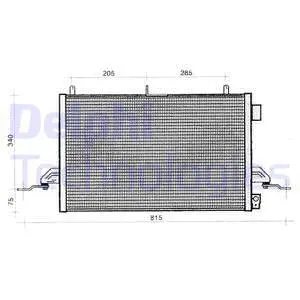 Condenser, air conditioning (TSP0225276)