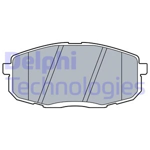 Brake Pad Set, disc brake (LP3513)