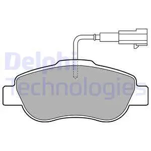 Brake Pad Set, disc brake (LP2014)