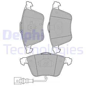 Brake Pad Set, disc brake (LP1921)