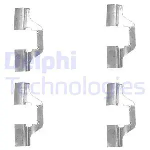 Accessory Kit, disc brake pad (LX0492)