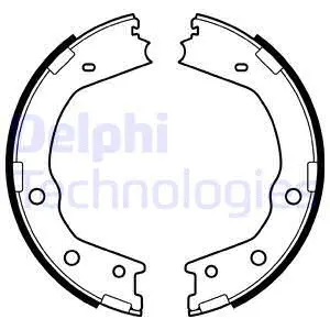 Brake Shoe Set, parking brake (LS2067)