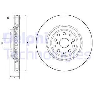 Brake Disc (BG9187C)