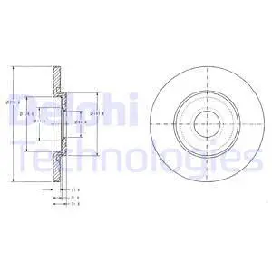 Brake Disc (BG3421C)