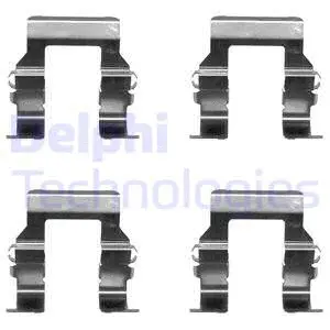 Accessory Kit, disc brake pad (LX0367)