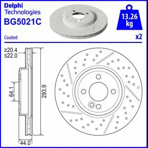 Brake Disc (BG5021C)