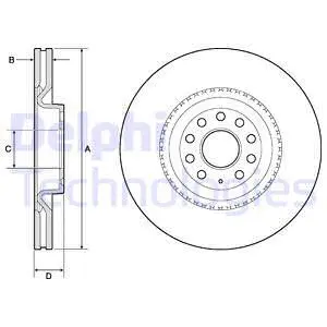 Brake Disc (BG9952)