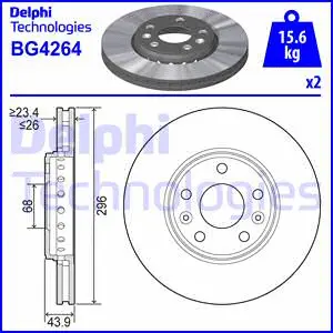 Brake Disc (BG4264)