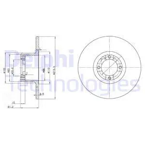 Brake Disc (BG2081)