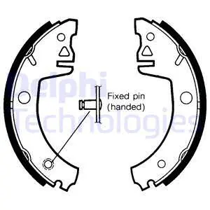 Brake Shoe Set (LS1438)