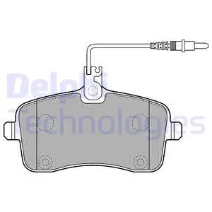 Brake Pad Set, disc brake (LP2282)