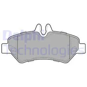 Brake Pad Set, disc brake (LP1983)