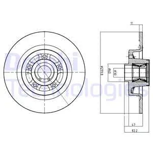 Brake Disc (BG9027RS)