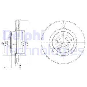 Brake Disc (BG2827C)