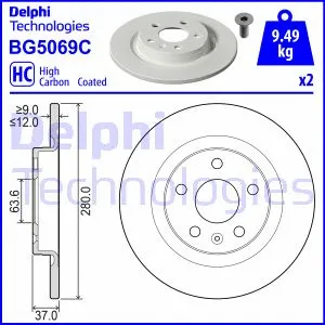 Brake Disc (BG5069C)