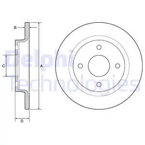 Brake Disc (BG4954C)