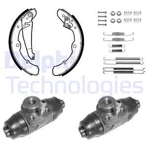 Brake Shoe Set (1073)