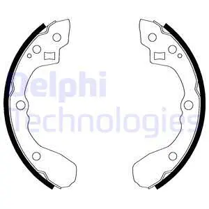 Brake Shoe Set (LS1893)
