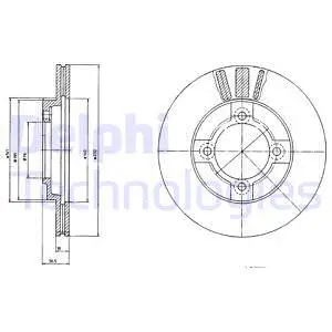 Brake Disc (BG2564)