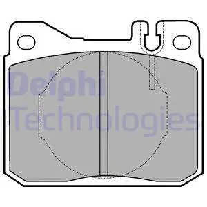 Brake Pad Set, disc brake (LP221)