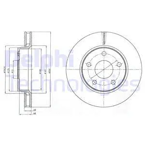 Brake Disc (BG4259)