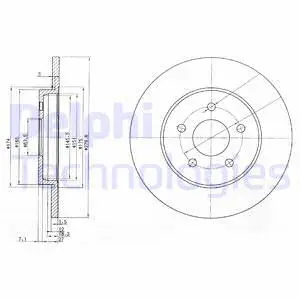 Brake Disc (BG3663)