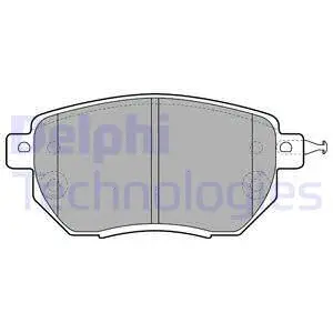 Brake Pad Set, disc brake (LP1986)