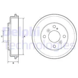 Brake Drum (BF525)