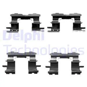 Accessory Kit, disc brake pad (LX0447)