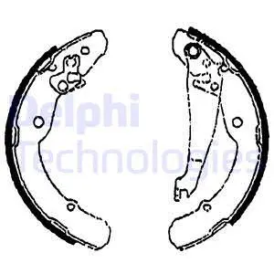 Brake Shoe Set (LS1784)