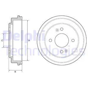 Brake Drum (BF550)
